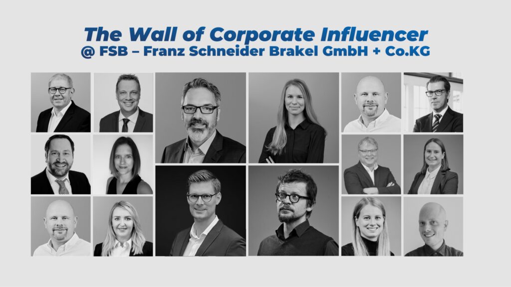 Wall of Corporate Influencer FSB