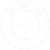 Logo in weiß von BMW
